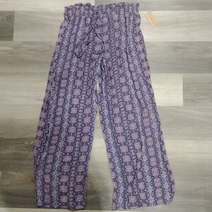 New Vintage America Blues Lounge Pants Size Women's Large Cruise Vacation